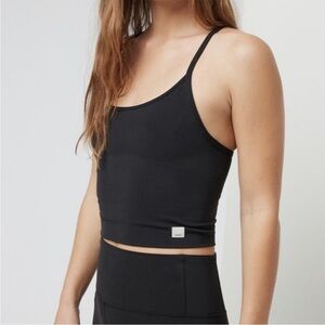 VUORI Halo All The Feels Racerback Black Tank Size S